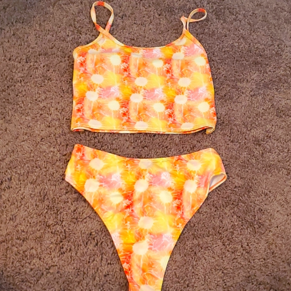 Freedom Rave Wear Sunflower Set